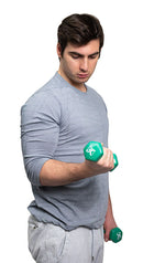 CanDo Vinyl Coated Dumbbell-Each