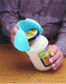 Hot hand jar opener/hand protector, sky blue